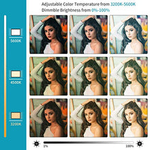 Carica l&#39;immagine nel visualizzatore di Gallery, Neewer RALENO Luce 192 LED Ultra Sottile con LCD Display, Batteria a Litio...