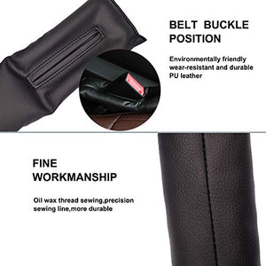 Stop alla Caduta,Impermeabile Seggiolino Auto Gap Filler Pad Imbottitura Nero