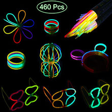 Carica l&#39;immagine nel visualizzatore di Gallery, Mitening Braccialetti Luminosi , 200 Pezzi Barre Luminose con connettori... - Ilgrandebazar