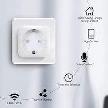 Carica l&#39;immagine nel visualizzatore di Gallery, Presa Intelligente WiFi16A Smart Plug Zoozee Wireless Pack 2