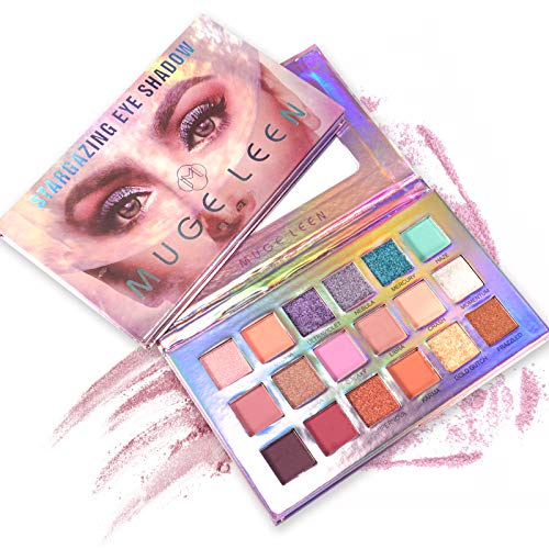 ONLYOILY Glitter Powder Palette da Trucco Con 18 Ombretti e Matte... - Ilgrandebazar