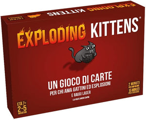 Asmodee - Exploding Kittens, Gioco di Carte, Edizione in Italiano, 8540