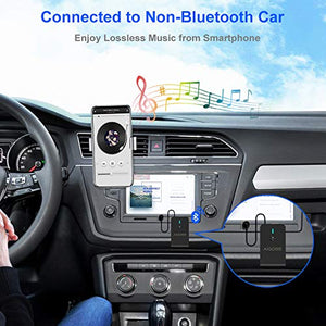 Aigoss Bluetooth 5.0 Trasmettitore e Ricevitore 3.5mm AUX Adattatore...