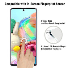 Carica l&#39;immagine nel visualizzatore di Gallery, AHABIPERS Pellicola Protettiva per Samsung Galaxy A71 Vetro Temperato, 9H...