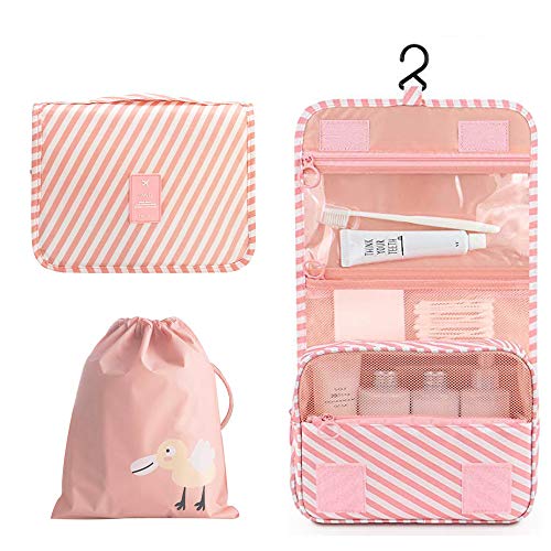 Orgawise beauty case borsa da viaggio toilette cosmetica Rosa