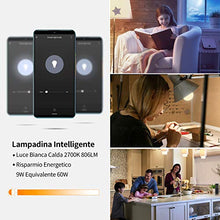Carica l&#39;immagine nel visualizzatore di Gallery, Lampadina Smart E27 AISIRER WiFi Intelligente 9W Due Lampadine