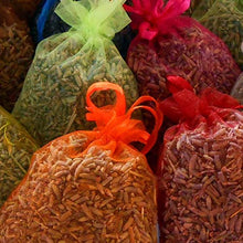 Carica l&#39;immagine nel visualizzatore di Gallery, 36 sacchettini di organza multicolor, ciascuno riempito con 10 g pura... - Ilgrandebazar