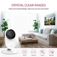 Carica l'immagine nel visualizzatore di Gallery, YI Home Camera 1080p ,Telecamera Wi-Fi Interno Compatibile con Alexa ,Telecamera IP per Bambini con Sensore Rilevamento Movimento,Notifiche Push in Tempo Reale,Audio Bidirezionale,Visione Notturna