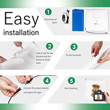Carica l&#39;immagine nel visualizzatore di Gallery, Amzdeal Tenda Studio Light Box Fotografico 40 * 40cm Portatile Dimmerabile