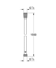 Carica l&#39;immagine nel visualizzatore di Gallery, GROHE Flessibile, 28364000, Cromo 1.50 m, - Ilgrandebazar