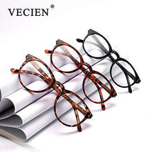 Carica l&#39;immagine nel visualizzatore di Gallery, VECIEN 3-Paia Occhiali da Lettura Presbiopia,Montatura per occhiali 2.0 x