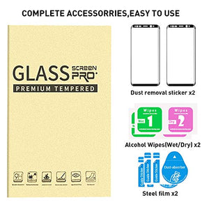 Kium Pellicole Protettive in Vetro Temperato per Samsung Note 8,2 8