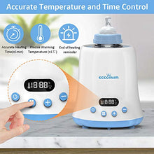 Carica l&#39;immagine nel visualizzatore di Gallery, Scaldabiberon, Eccomum Scaldabiberon Portatile Casa con LCD Digitale 6 in 1,... - Ilgrandebazar