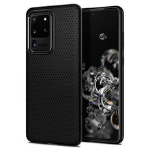 Carica l'immagine nel visualizzatore di Gallery, Spigen Cover Samsung Galaxy S20 Ultra Liquid Air Compatibile con Samsung Galaxy S20 Ultra Cover Custodia [5G] - Nero