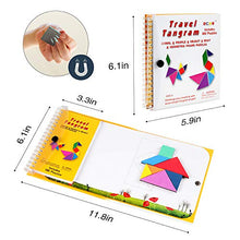Carica l&#39;immagine nel visualizzatore di Gallery, Coogam Tangram magnetici da Viaggio Tangrams Gioco Jigsaw Shapes... - Ilgrandebazar