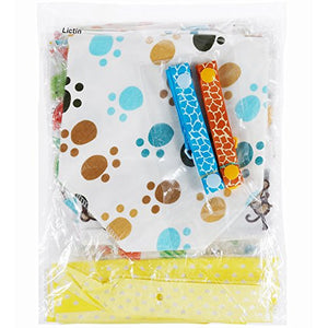 Lictin 12 x Bavaglini Bandana Bimbo - Neonato con Multicolore - Ilgrandebazar