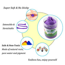 Carica l&#39;immagine nel visualizzatore di Gallery, Luclay Fluffy Slime Stress Sollievo Giocattoli DIY Morbido profumato Viola - Ilgrandebazar