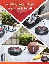 Carica l&#39;immagine nel visualizzatore di Gallery, oasser Compressore Portatile per Auto Aria Mini Pompa Multifunzione P3 12V... - Ilgrandebazar