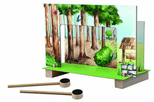 Carica l&#39;immagine nel visualizzatore di Gallery, Detoa, Teatrino di Cappuccetto Rosso con personaggi magnetici, Verde (grün) - Ilgrandebazar