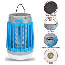 Carica l'immagine nel visualizzatore di Gallery, Repellente per insetti, da campeggio, lampada UV elettrica, zanzariera, Blu