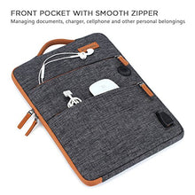 Carica l&#39;immagine nel visualizzatore di Gallery, DOMISO 14 Pollici Borsa PC Impermeabile Custodia 14 Pollici, Grigio Scuro
