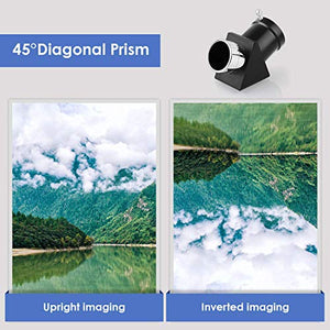 INTEY - Telescopio con ingrandimento 67X, 16X, oculare da cameriera (K6 mm,...