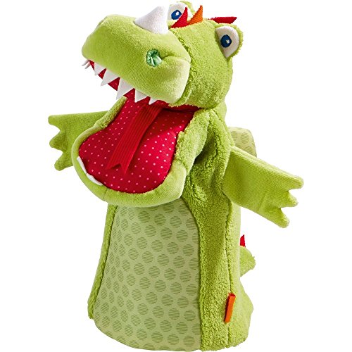 HABA 302525, burattino a Forma di Drago, Giocattolo per Bambini - Ilgrandebazar