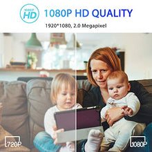 Carica l&#39;immagine nel visualizzatore di Gallery, Sricam Ultima Versione SP017 Telecamera WiFi Interno di Sorveglianza Nero1