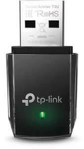 TP-Link Archer T3U Adattatore USB Scheda di Rete, Wireless Dual-Band Normale - Ilgrandebazar