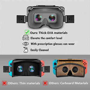 Occhiali VR Labo per Nintendo Switch, OIVO 3D occhiali realtà...