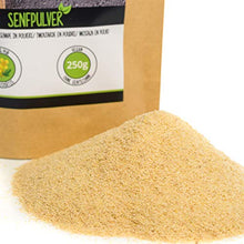Carica l&#39;immagine nel visualizzatore di Gallery, Senape in polvere (250g), 100% naturale di semi senape, 250 GR