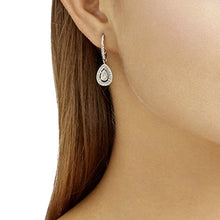 Carica l&#39;immagine nel visualizzatore di Gallery, Swarovski Orecchini Attract Light Pear, bianco, placcatura rodio - Ilgrandebazar