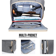 Carica l&#39;immagine nel visualizzatore di Gallery, Lifewit Zaino Porta PC, Borsa Per Laptop con Caricatore USB, 15,6 Pollici