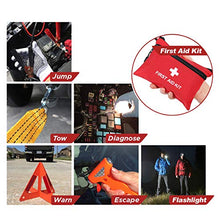 Carica l&#39;immagine nel visualizzatore di Gallery, Sailnovo Kit di Emergenza per Auto Portatile, 76 in 1, Triangolo 76 1