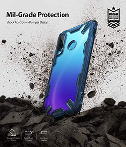 Ringke Fusion-X Custodia Compatibile con Huawei P30 Lite, Space Blue - Ilgrandebazar