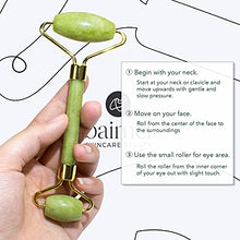 Carica l'immagine nel visualizzatore di Gallery, BAIMEI Gua Sha Tool e Rullo Di Giada, Massaggiatore Viso e Collo, Gua Sha Lenisce, Calma e Rilassa La Pelle, Elimina Il Gonfiore Degli Occhi