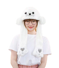 Carica l&#39;immagine nel visualizzatore di Gallery, dressfan Giocattolo del cappello dell&#39;orecchio di coniglio della peluche... - Ilgrandebazar