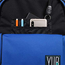 Carica l&#39;immagine nel visualizzatore di Gallery, Trolley YUB Monocolor, 2in1, 34 Lt, Blu, Zaino con spallacci a scomparsa, Blu