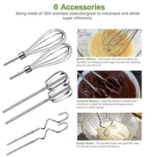 Carica l&#39;immagine nel visualizzatore di Gallery, Sbattitore Elettrico per Dolci,SURPEER Fruste Elettriche Cucina,hm Pentole...