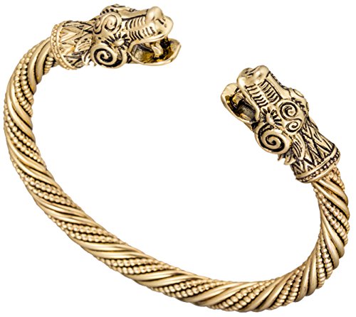 Oro antico drago vichingo braccialetti e braccialetto Love... - Ilgrandebazar