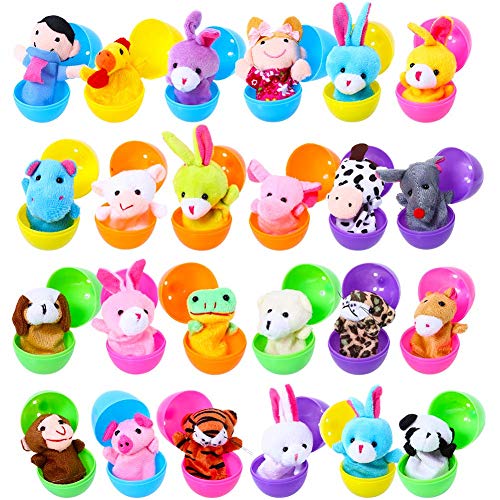 Harxin Marionette da Dita Uova di Pasqua, 24pz Burattini con Le Pasqua - Ilgrandebazar