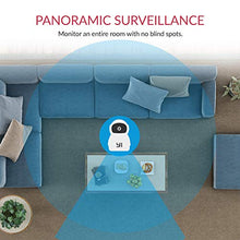 Carica l'immagine nel visualizzatore di Gallery, YI Dome Guard Telecamera da Interno 1080p, Videocamera Sorveglianza Wifi 360 gradi, Rilevamento di Movimento, Audio Bidirezionale, Visione Notturna a infrarossi, App per iOS/Android/Windows