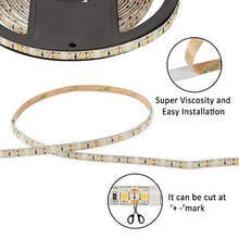 Carica l&#39;immagine nel visualizzatore di Gallery, LEDMO Striscia Led bianco caldo 3000K strisce led impermeabile 600leds+12v - Ilgrandebazar