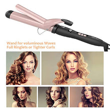 Carica l&#39;immagine nel visualizzatore di Gallery, Abody Ferro Arricciacapelli 32mm, Arriccia Capelli Professionale in Oro rosa - Ilgrandebazar
