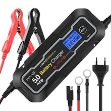 Carica l&#39;immagine nel visualizzatore di Gallery, KYG Caricabatterie e Mantenitore di Carica Auto 6V/12V, avviatore... - Ilgrandebazar
