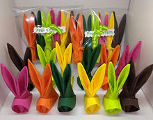 Carica l&#39;immagine nel visualizzatore di Gallery, Set di 12 Tovaglioli coniglietto Pasqua gia piegati, per decorazione o... - Ilgrandebazar