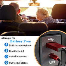 Carica l&#39;immagine nel visualizzatore di Gallery, Ricevitore Bluetooth Auto 5.0,DUTISON Trasmettitore 5.0