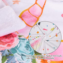 Carica l&#39;immagine nel visualizzatore di Gallery, WERNNSAI Unicorno Bambino Coperta Milestone - 150 x 100 cm A - Ilgrandebazar