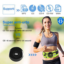 Carica l&#39;immagine nel visualizzatore di Gallery, PUMPKIN Lettore CD Portatile con batteria ricaricabile e cuffie 12 Ore 02