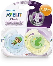 Carica l&#39;immagine nel visualizzatore di Gallery, Philips Avent SCF169/47 Succhietti Classic &quot;Fairy garden&quot; Elfo e Draghetto,... - Ilgrandebazar